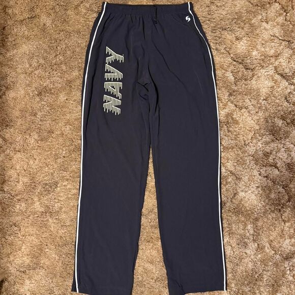 Soffee United States Navy Track Pants Black Medium - Picture 2 of 7